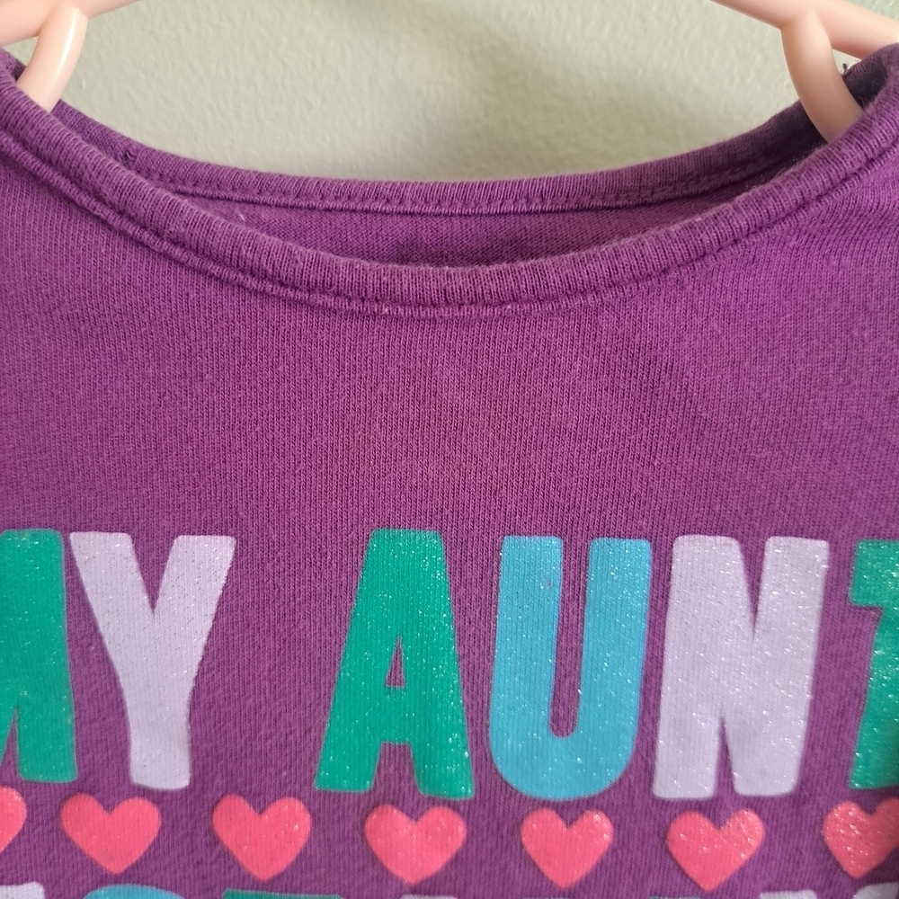 Falls Creek Purple Long Sleeve Tee with Fun Graphic - Picture 2 of 5